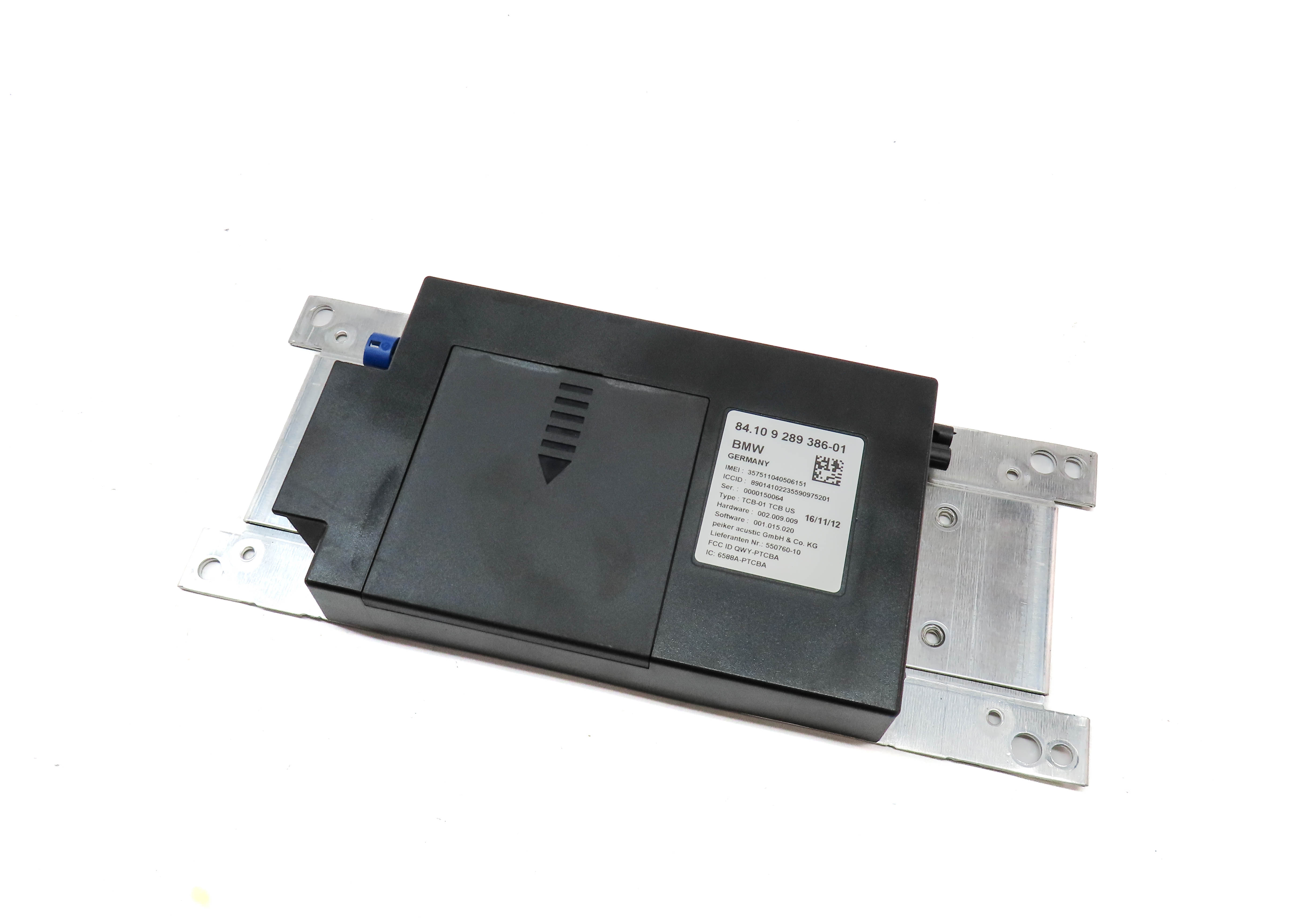 2013 BMW 750LI F01 BLUETOOTH BLUE TOOTH COMMUNICATION CELL PHONE CONTROL MODULE — exact item pictured